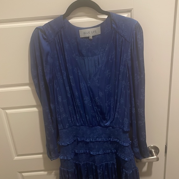 Blue Life Clyde Dress in Ultramarine, Size Medium - Picture 4 of 6